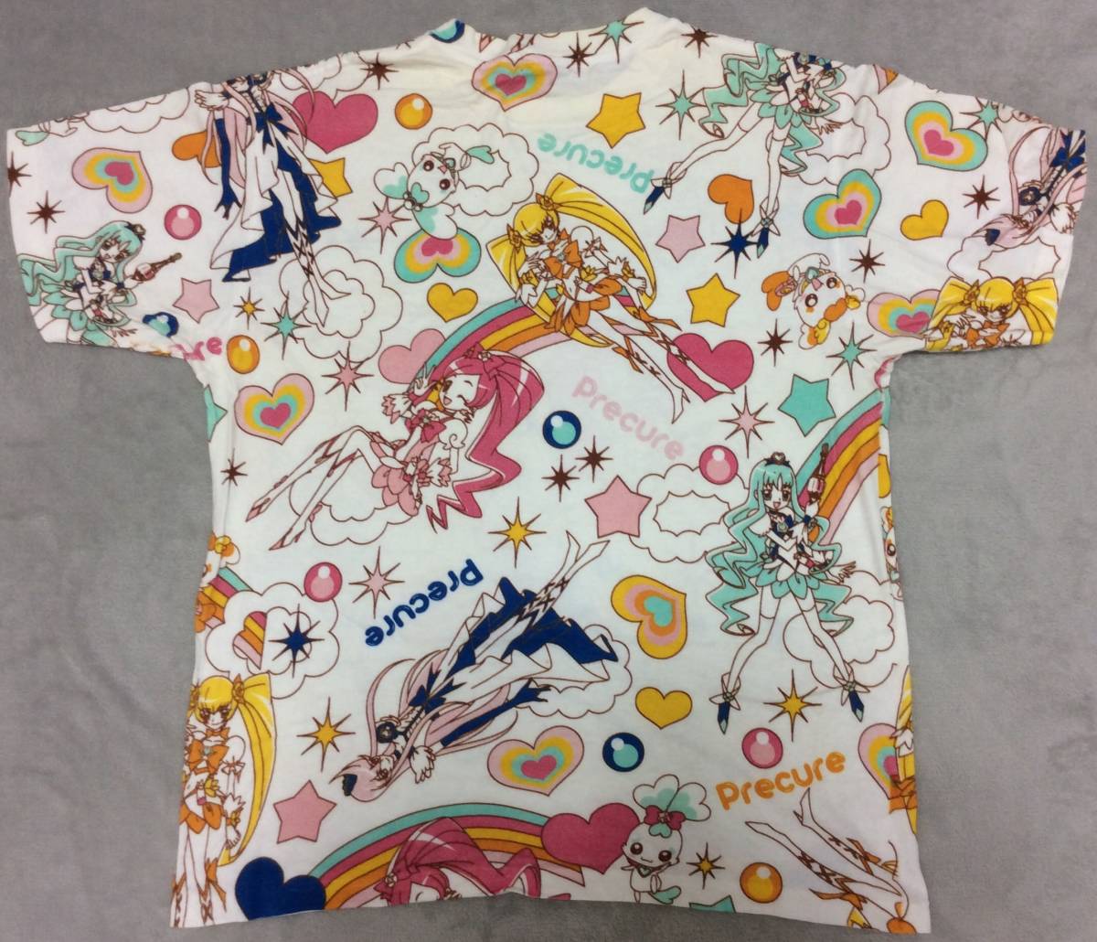 ハートキャッチプリキュア Tシャツ プレミアムバンダイ プレバン キュアブロッサム キュアマリン キュアサンシャイン キュアムーンライト