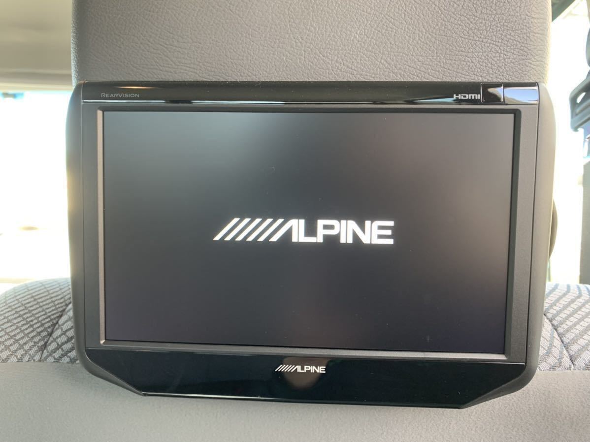リアモニター アルパイン ALPINE SSA9ST ランクル70 再販 GRJ76(パーツ