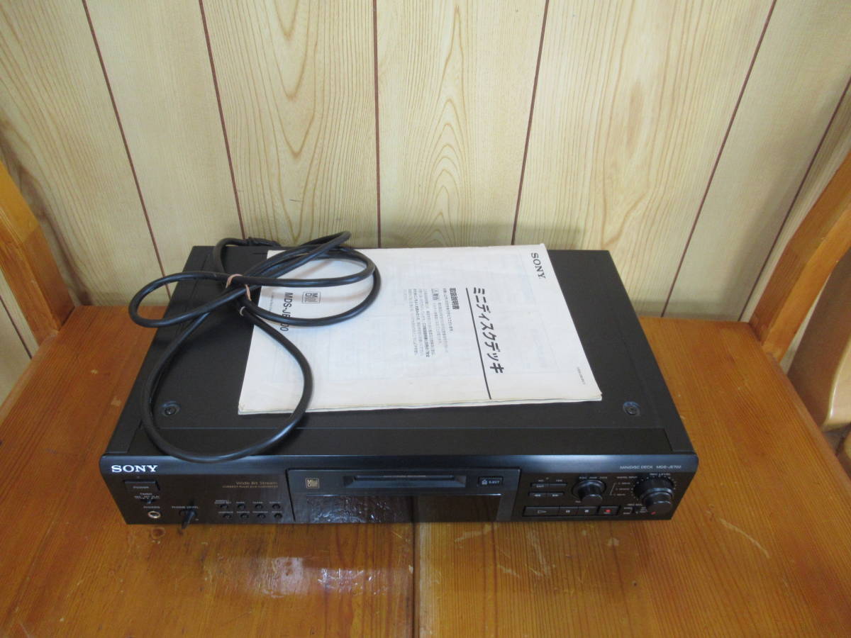 MDデッキ MDS-JE700 ソニー | SONY 動作確認済｜Yahoo!フリマ（旧