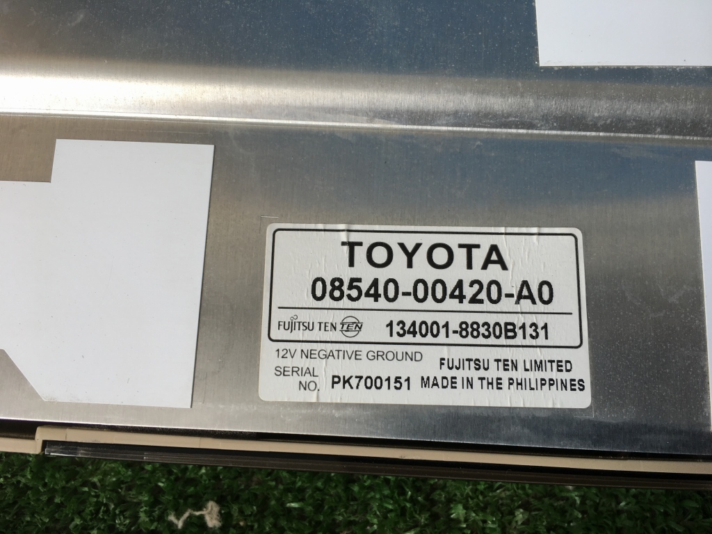 フリップダウンモニター V11T-R62C トヨタ 11インチ 純正 トヨタ純正 V11T-R62C｜Yahoo!フリマ（旧 後席 リアモ （FDM-T01-12P） トヨタ純正ディーラーオプション 公式通販 | v11t トヨタ純正11インチ 08540