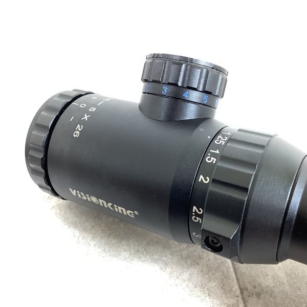 E3010【動作品】Visionking製 1.25-5x26L ライフルスコープ □トイガン