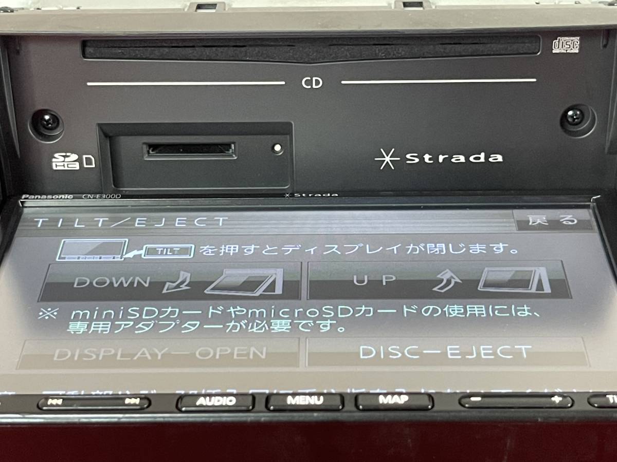 Panasonic/パナソニック Strada/ストラーダ CN-E300D SSDナビ/メモリー