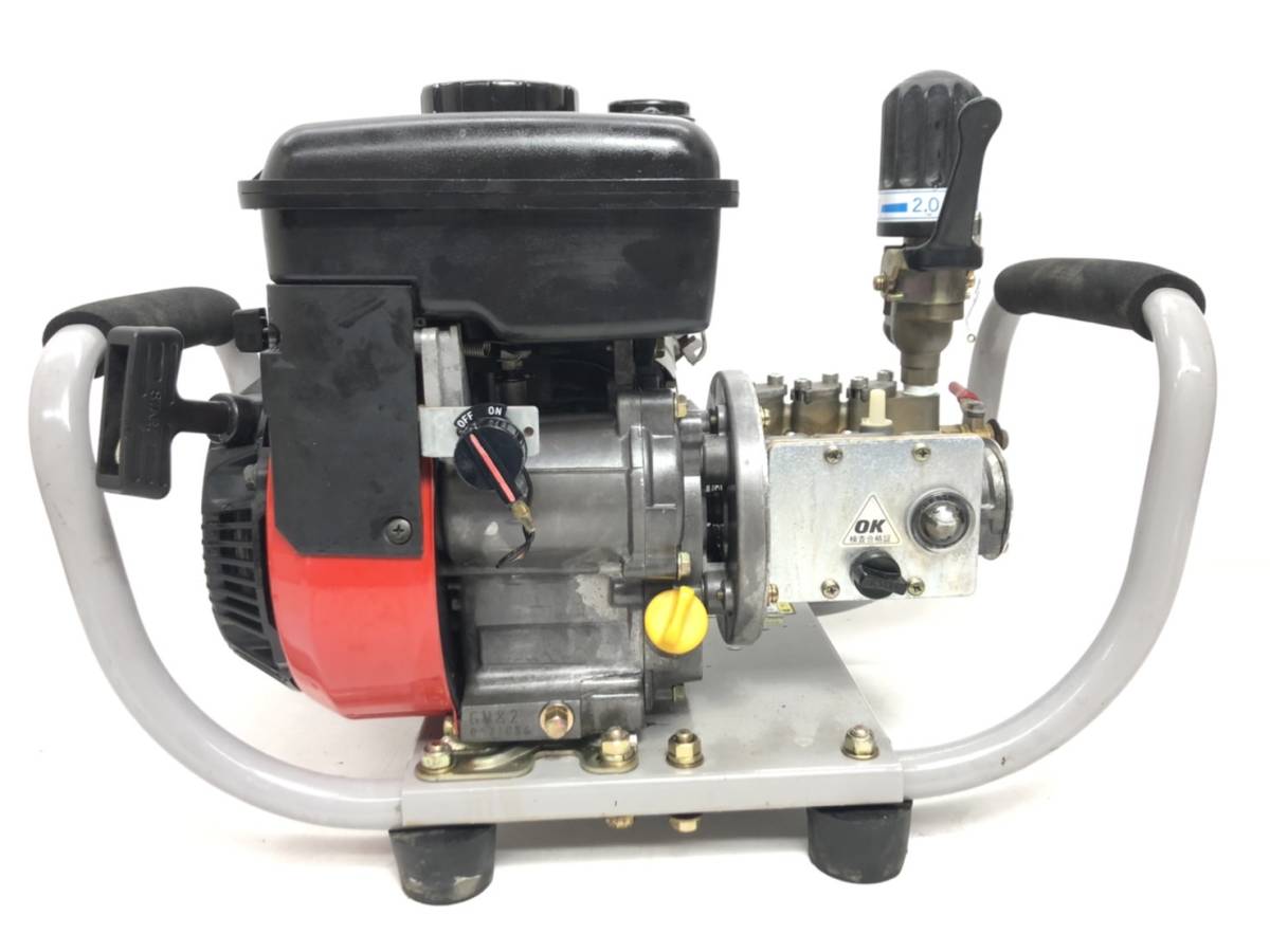 10418051☆中古良品 動作確認動画あり☆ アリミツ 有光 セット動噴 CSE  