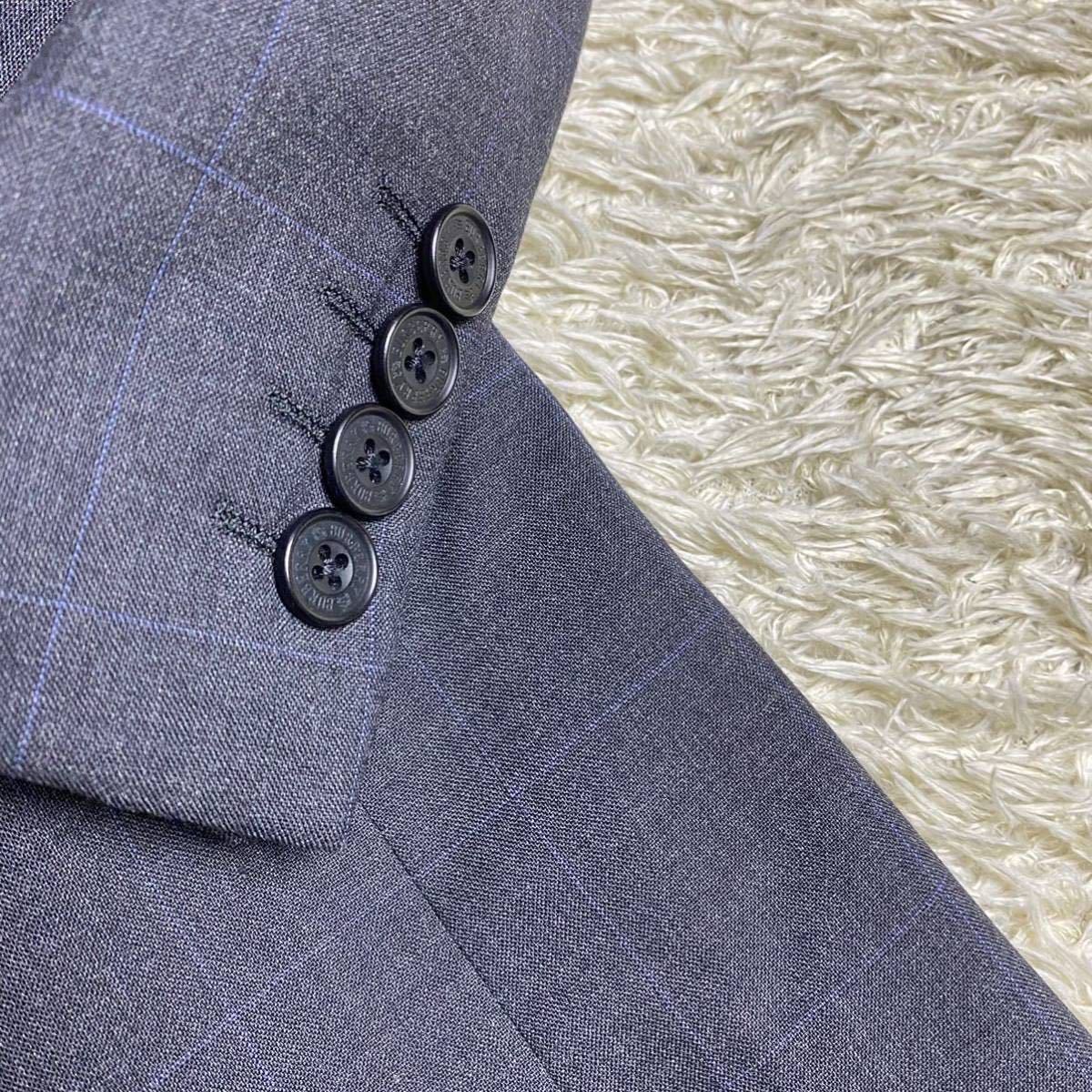 極美品 バーバリーブラックレーベル 【裏地で魅せる】BURBERRY BLACK