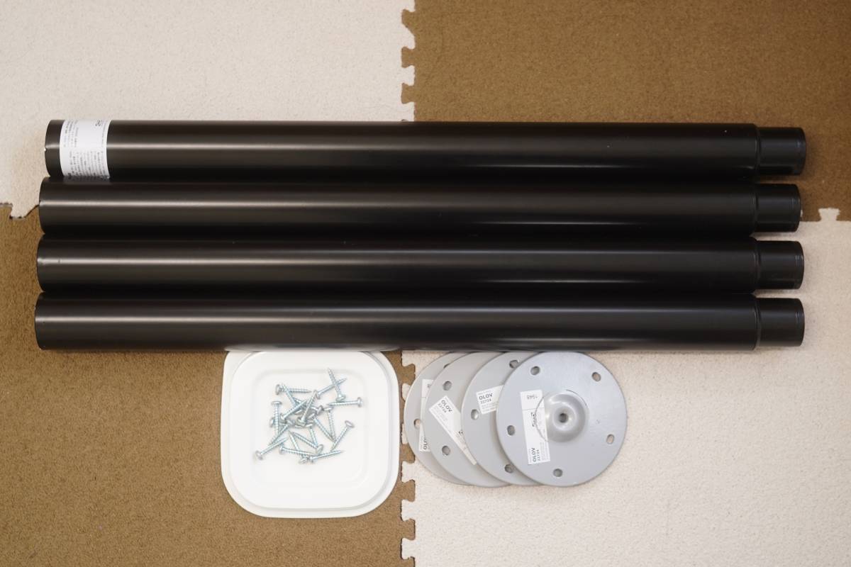 Ikea イケア Olov オーロヴ 伸縮式 可変域60 90cm テーブル 脚 ４本セット その他 売買されたオークション情報 Yahooの商品情報をアーカイブ公開 オークファン Aucfan Com