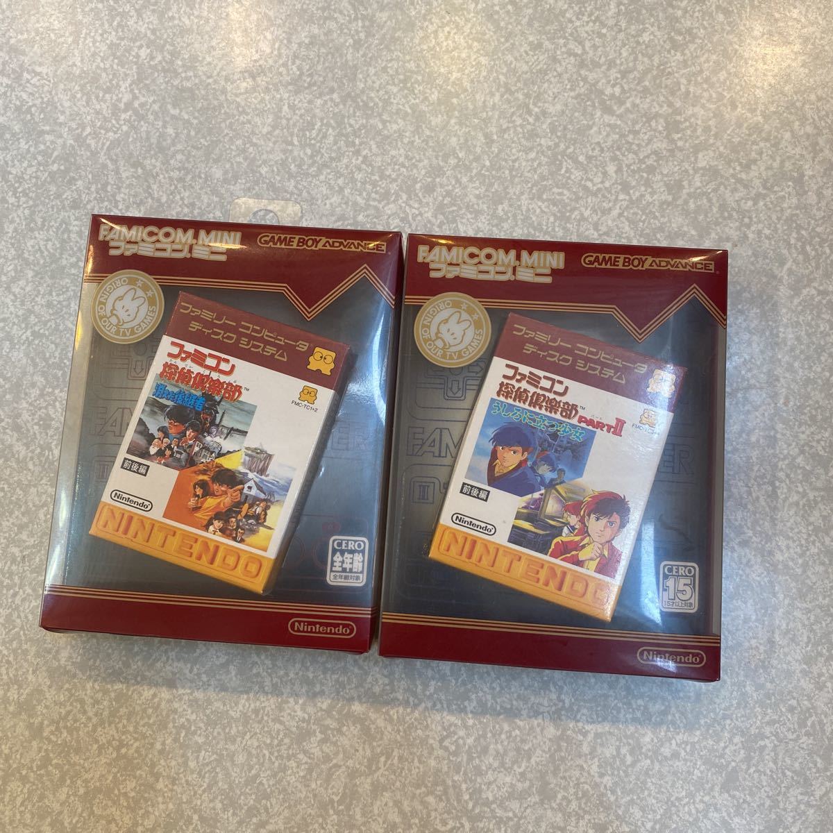 ファミコン探偵倶楽部 ファミコンミニ GBA 消えた後継者 前後編 消えた 