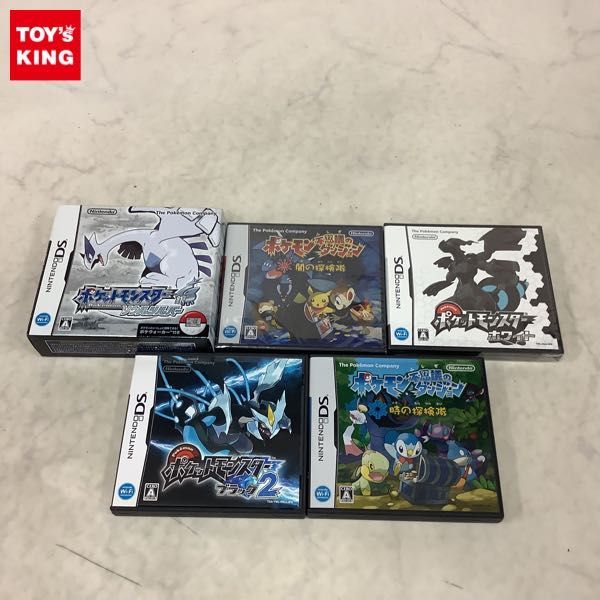 1円～ 未開封含 ニンテンドーDS ソフト ポケットモンスター ホワイト 