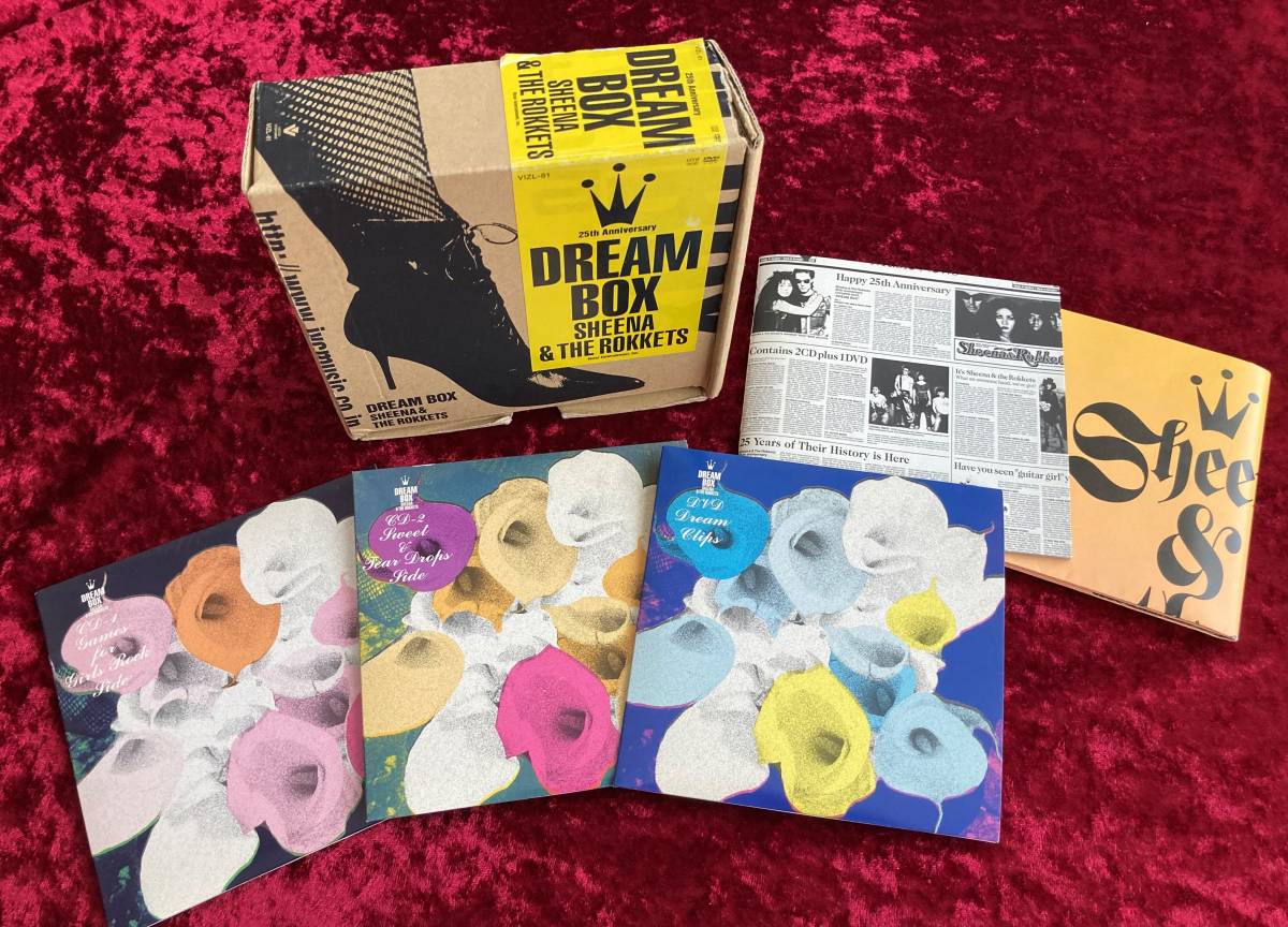 新品未開封 廃盤 SHEENA&THE ROKKETS DREAM BOX Amazon.co.jp: DREAM