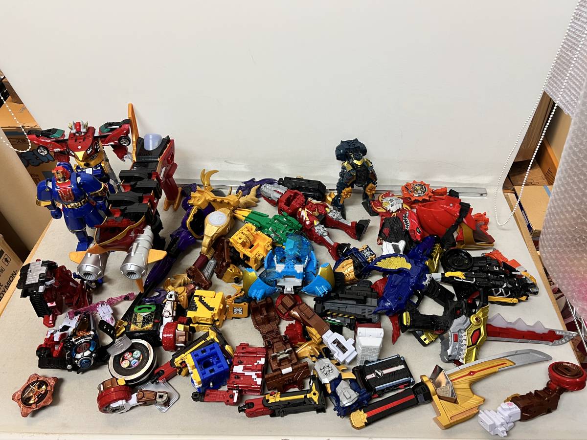 ◇44-16 現状品 特撮 スーパー戦隊 変身アイテム 武器 まとめ ジャンク 