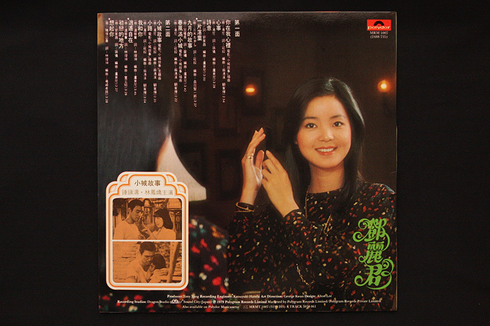 希少盤 レコード LP テレサ・テン 鄧麗君 「小城故事 (島國之情歌 第六