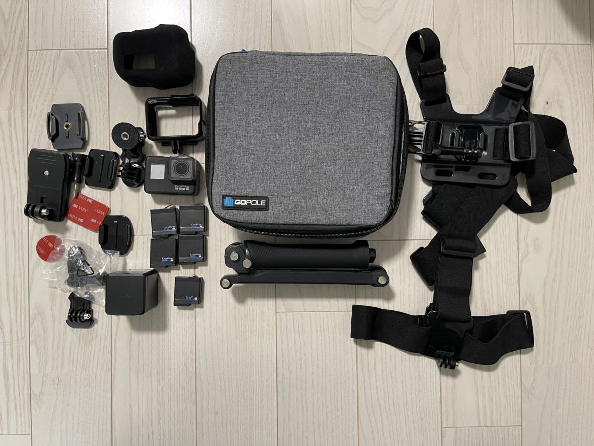 難ありですが付属品多数 GoPro HERO7 Black ゴープロ GoPro カメラ