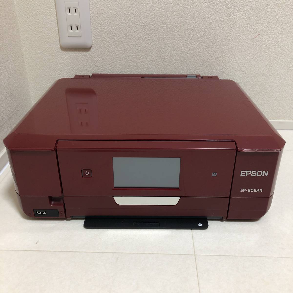 EPSON エプソン プリンタ レッド EP-808AR ご覧頂きましてありがとう