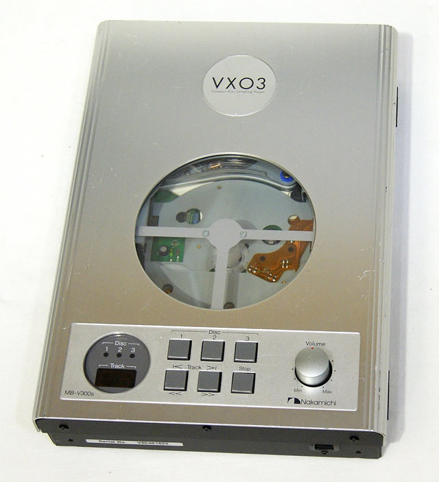 動作良好 送料無料+動作保証 MB-V300s(VXO3) ナカミチ 業務用3連装CD試聴機(3ディスク・チェンジャー)【@YA1-53-V65401622】 Nakamichi ナカミチ CD試聴機 VXO3 MB-K300S 美品
