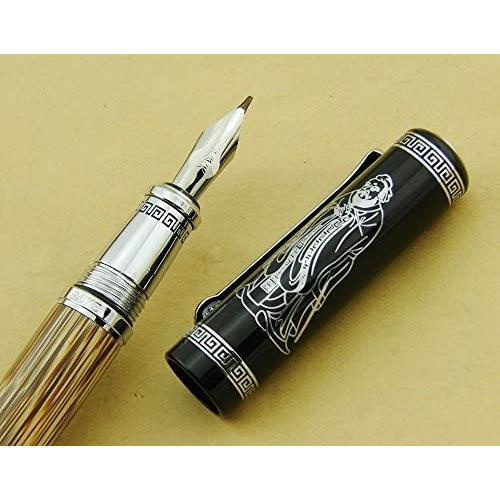 万年筆 中国孔子 特殊ペン先 0 MM) 竹製 (0.7-1.5 DUKE 中字・極太字
