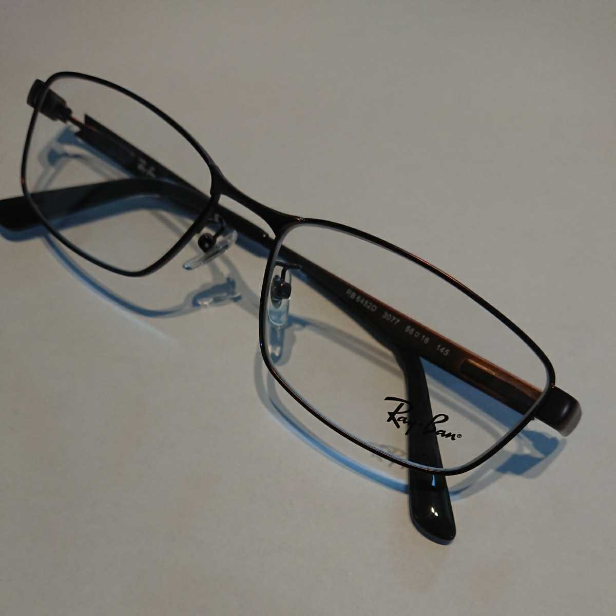 Ray-Ban レイバン RB6452D 3077 新品 未使用品 ブラウン メタル 