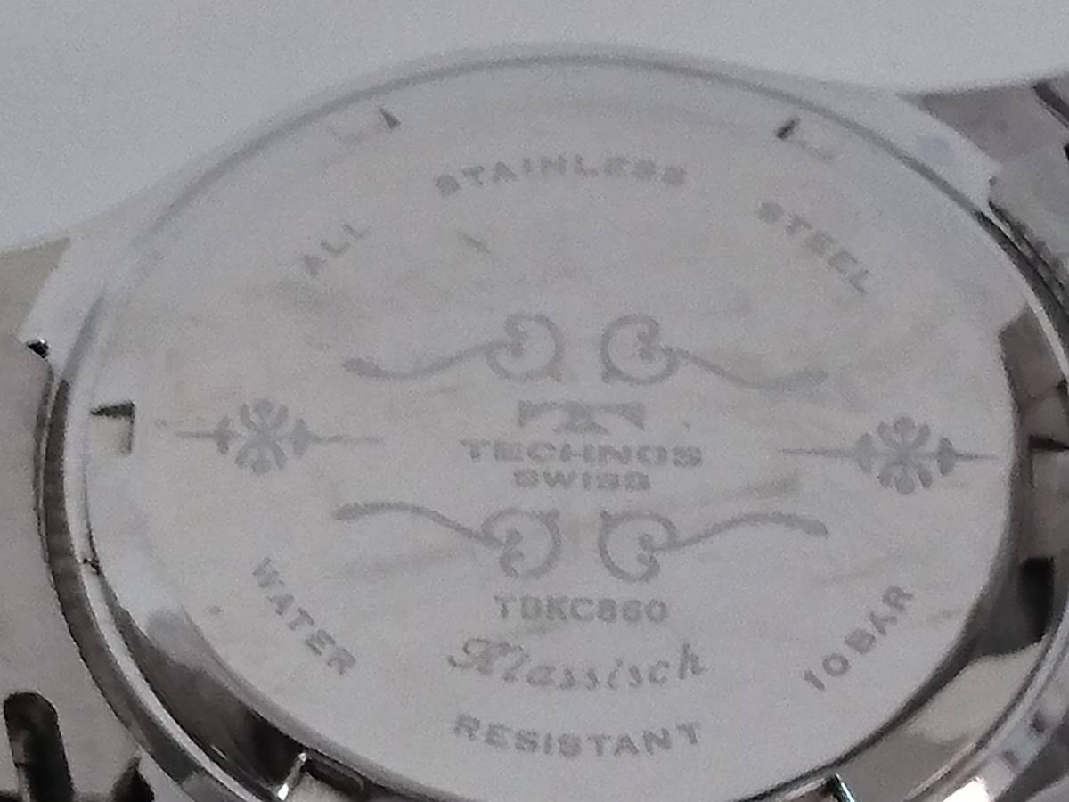 TECHNOS テクノス Klassisch クラシッシュ クロノグラフ 腕時計 