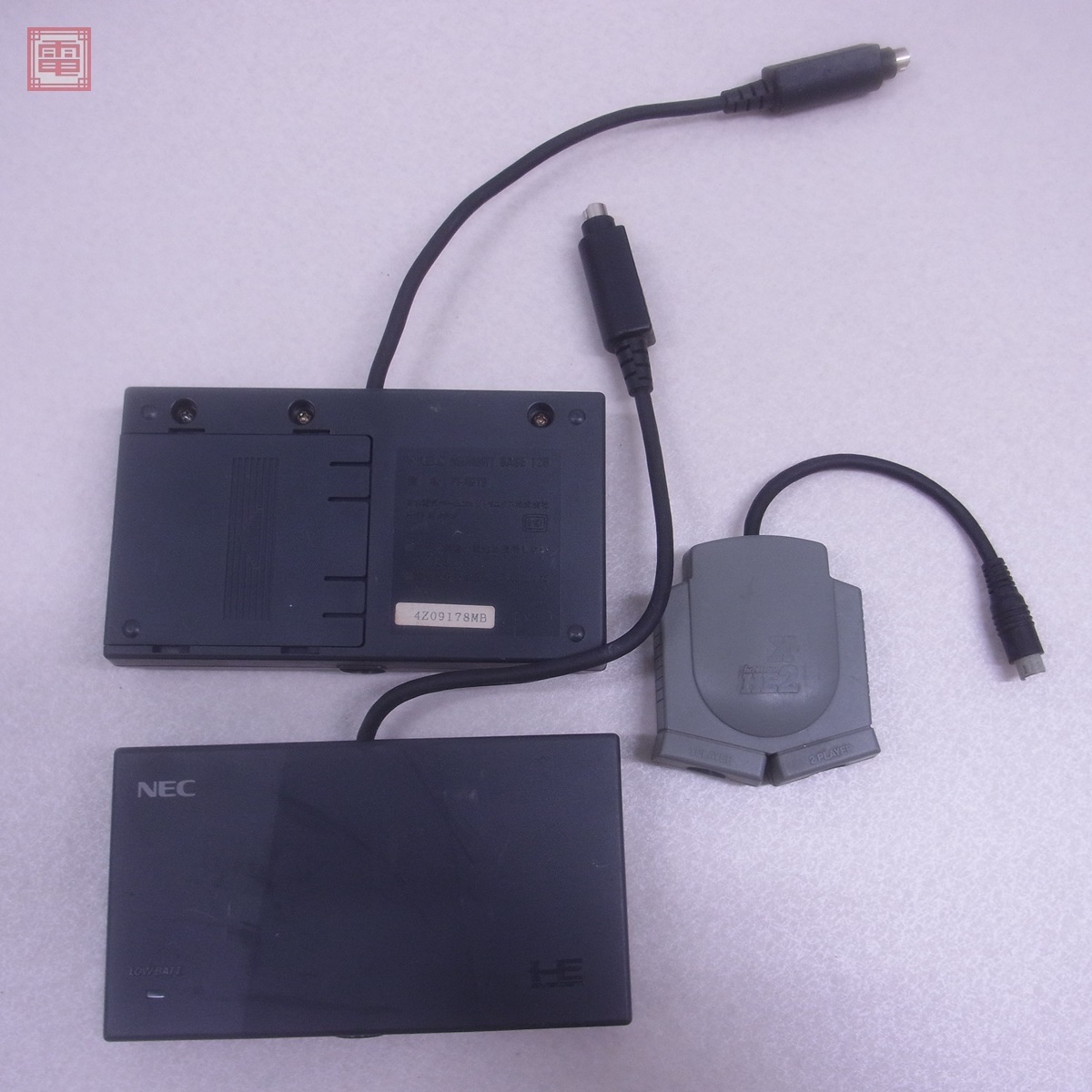 PCE PCエンジン マウス/マルチタップ/TVチューナー/AVケーブル/セーブ