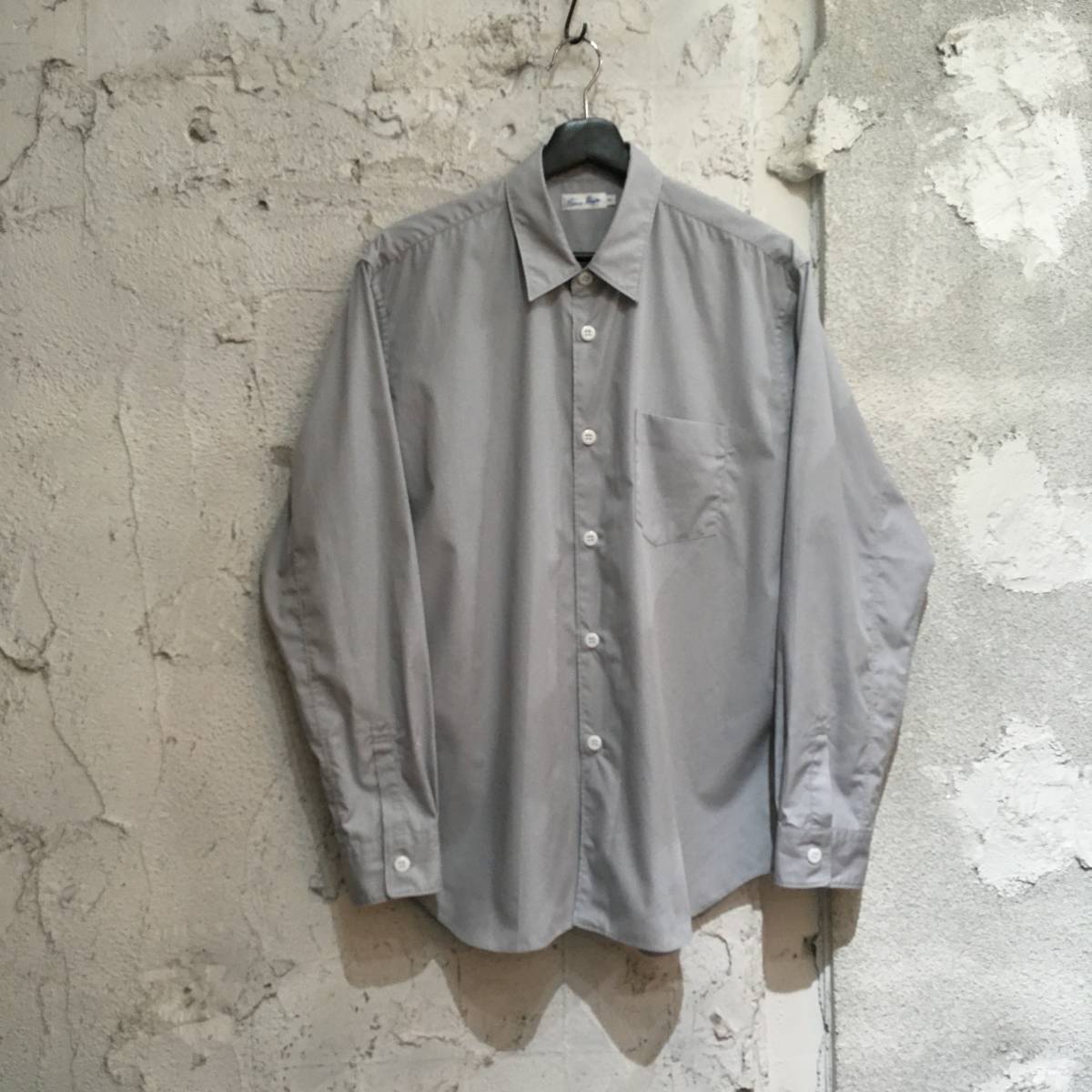 ほぼ未使用 Sans Limite 20AW サンリミット T/C ブロード シャツ 