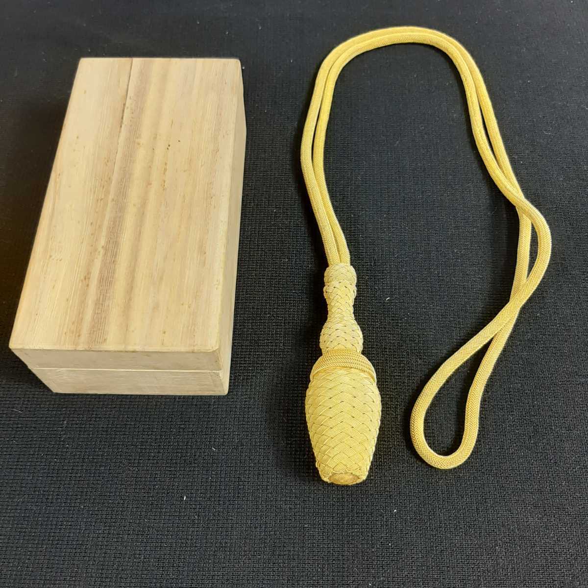 軍刀 正刀緒 刀緒 軍刀 正刀緒 (箱付) 本物 軍刀紐 指揮刀