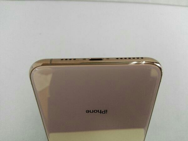ジャンク SIMロック解除 NT6W2J/A iPhone XS Max 256GB ゴールド SB