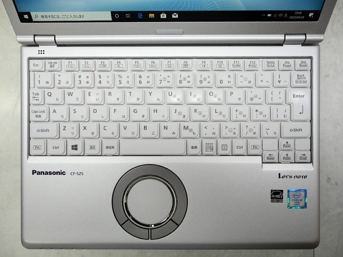 ☆第6世代☆高解像度.累積5800☆CF-SZ5PDQVS☆Core i5 2.40GHz/8GB 