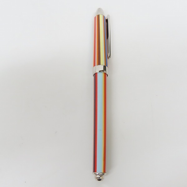 Paul Smith/ポールスミス マルチストライプボールペン ペンケース付き