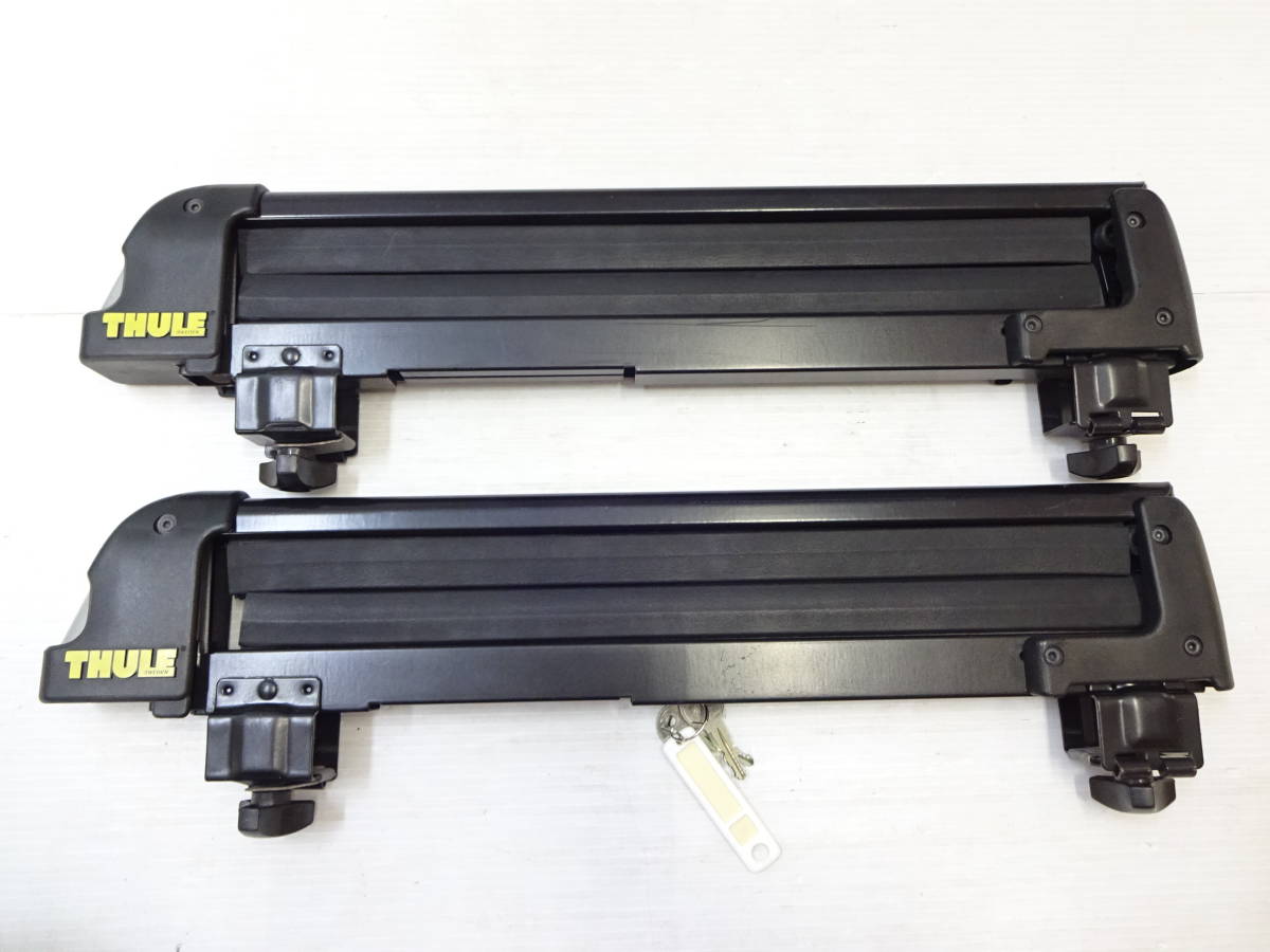  THULE577 スキー&スノーボードキャリア 鍵付き(スキーキャリア、スノーボードキャリア)｜売買されたオークション情報、yahooの商品情報をアーカイブ公開 - オークファン スキーキャリア、スノーボードキャリア