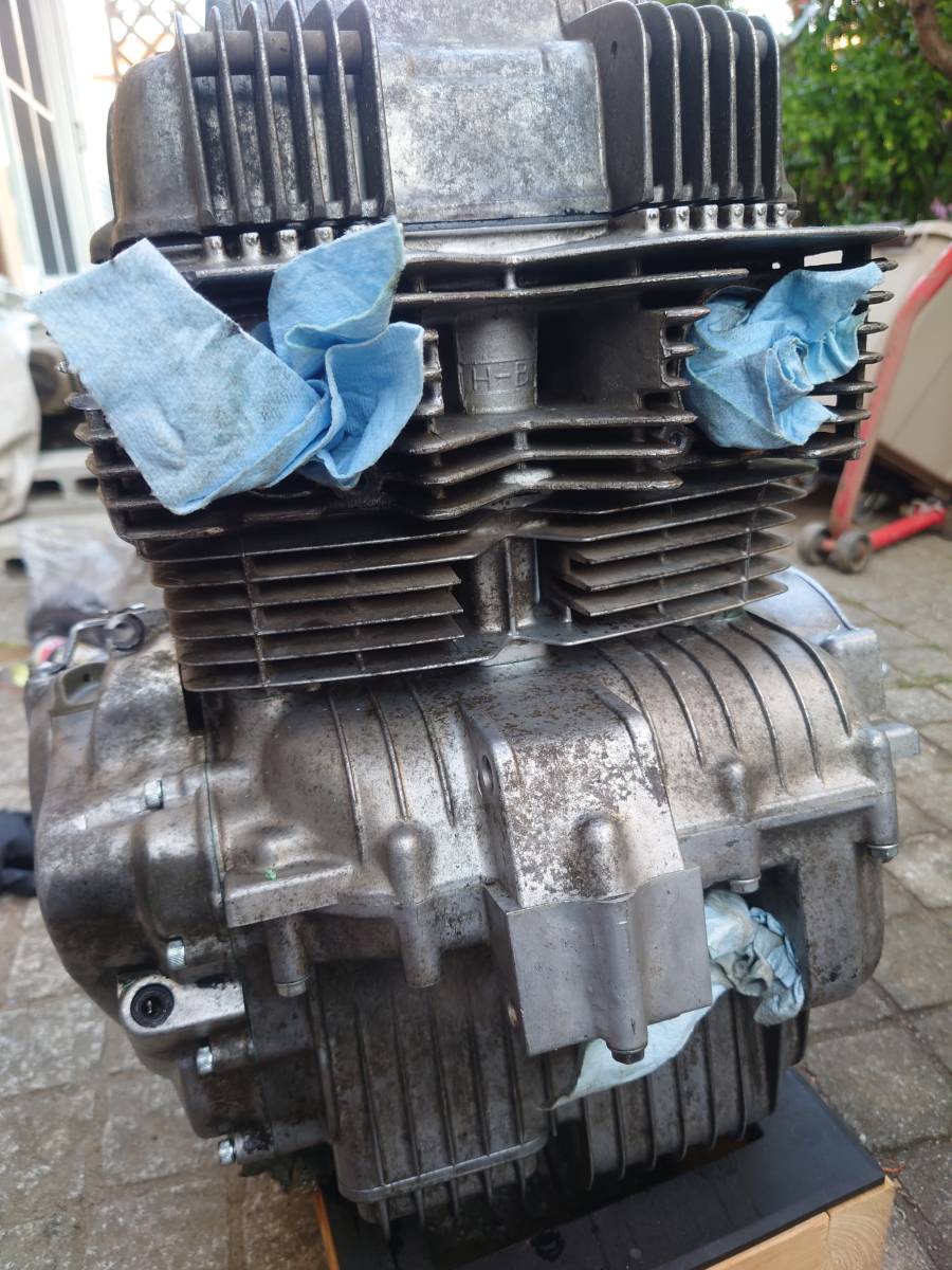 実働 ホーク 250 6速 キック付き エンジン 検/ オリジナル cb250t