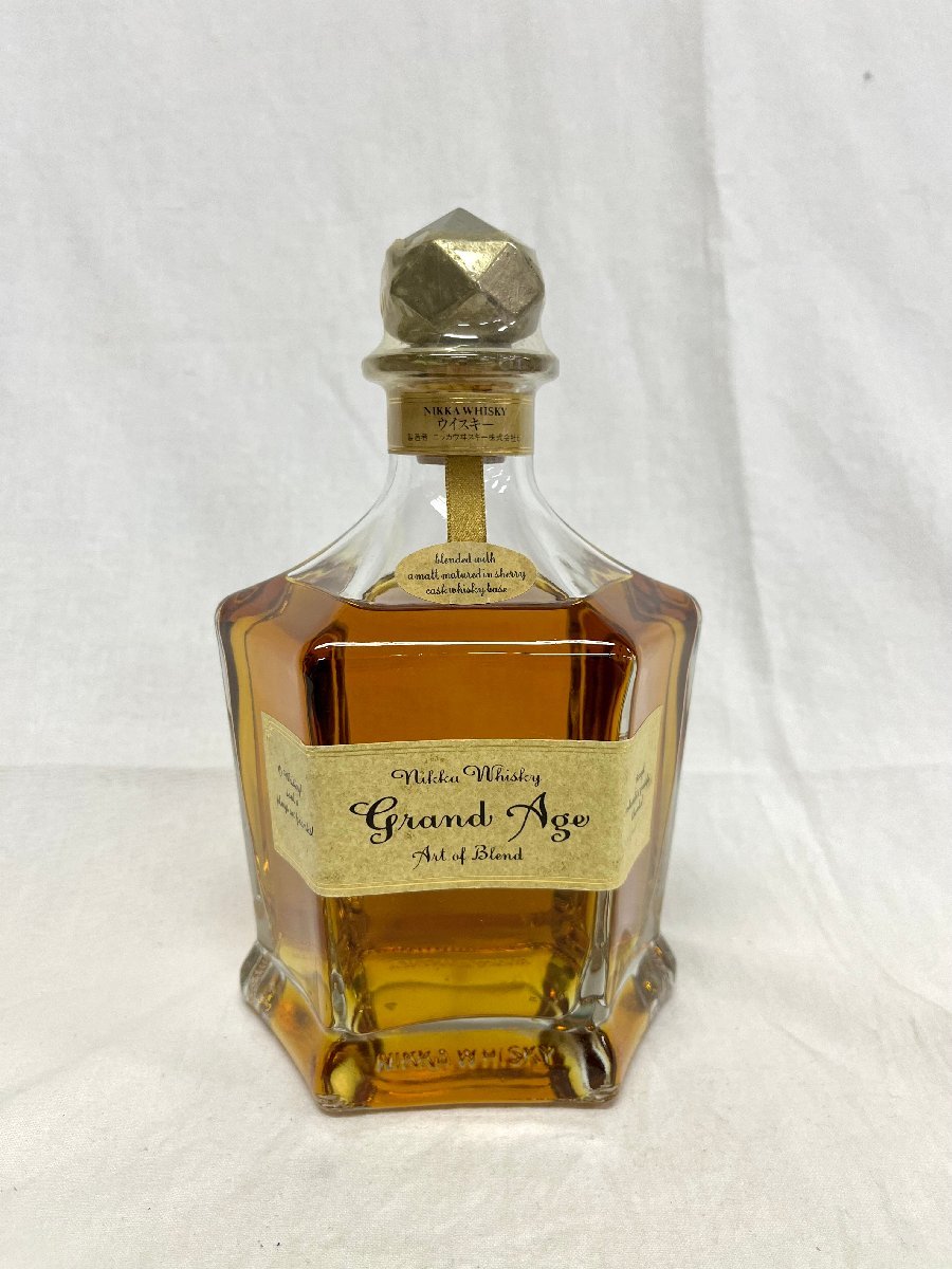 送料無料，正規品 東京都内限定配送 Nikka Whisky Grand Age ニッカ ウイスキー グランド エイジ 古酒 EA0654(日本)｜売買されたオークション情報、yahooの商品情報をアーカイブ公開 - オークファン 日本