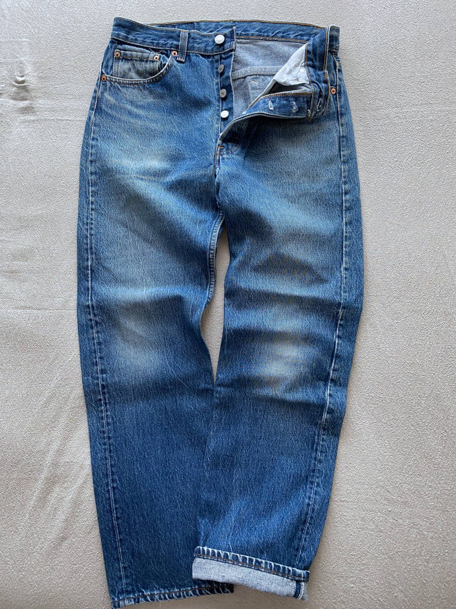 リーバイス 501 デニム ブラック usa 90の通販 ビンテージ 90's Levi's