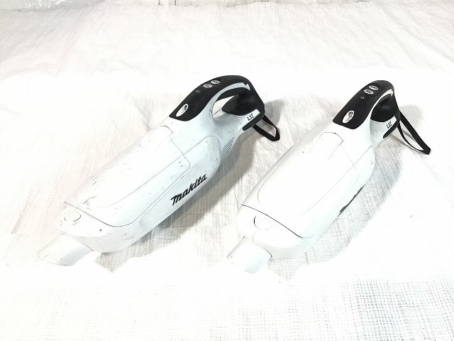 ☆中古品 2台セット☆makita マキタ 充電式クリーナー CL182FD 紙