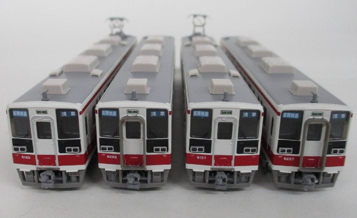 グリーンマックス 4560 東武6050系 更新車 基本4両編成セット(動力付き