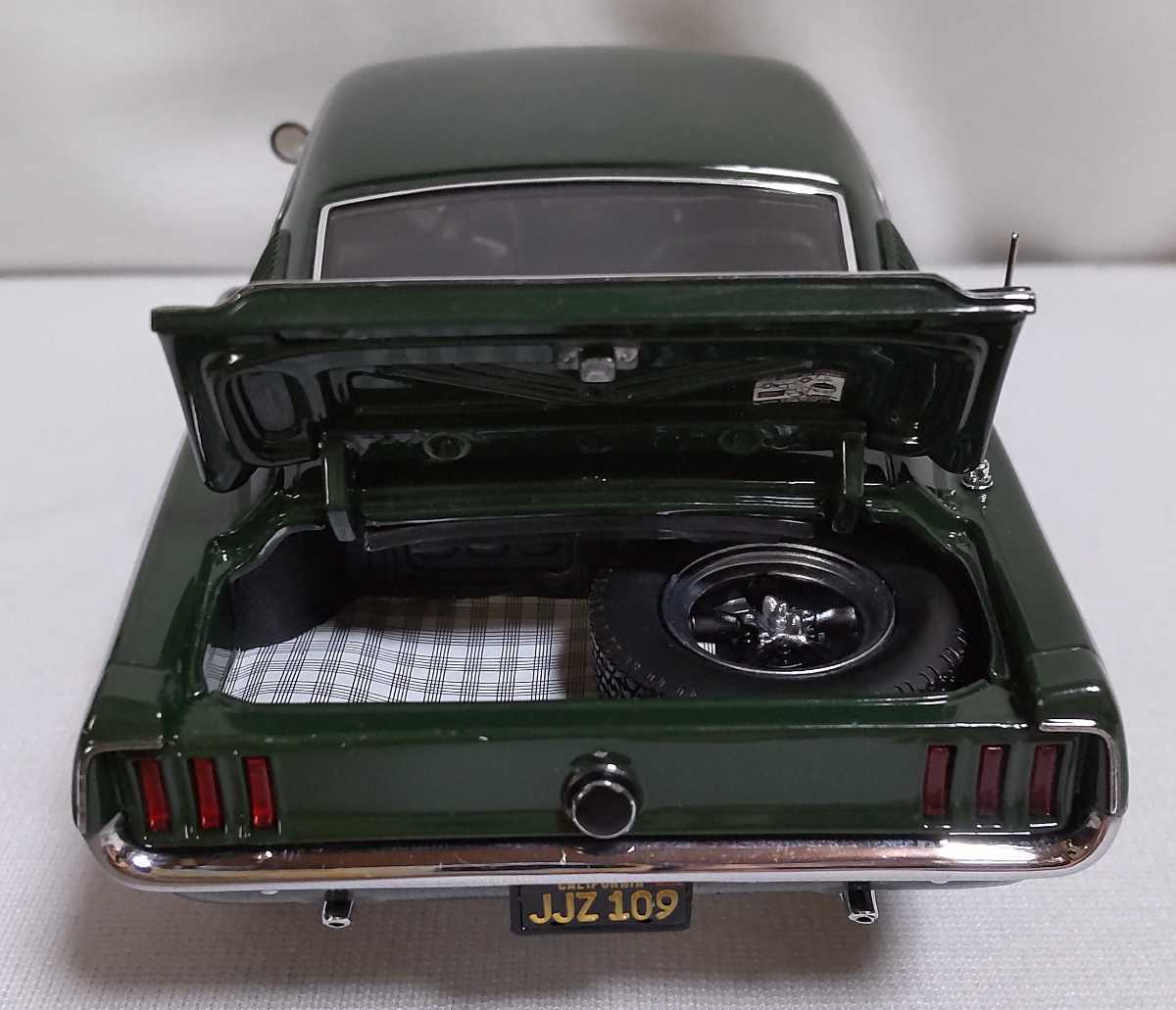 フランクリンミント　ブリット　1968 マスタングGT マックイーン　015 ブリット 1968マスタングGT フランクリンミント BULLITT マックイーン