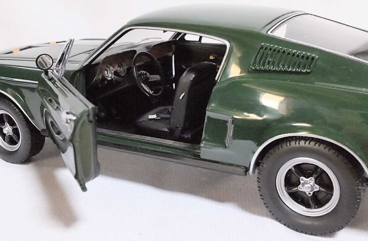 フランクリンミント　ブリット　1968 マスタングGT マックイーン　015 ブリット 1968マスタングGT フランクリンミント BULLITT マックイーン