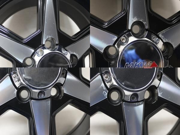 Mkw Mk 56 17インチ 7j 35 Pcd 114 3 5穴 4本 腐食や傷が多め Mk56 ブラック デリカd5 ハリアー ホイール 引取歓迎 社外品 売買されたオークション情報 Yahooの商品情報をアーカイブ公開 オークファン Aucfan Com