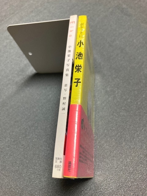 小池栄子 文庫サイズ写真集2冊「ポケットに小池栄子」未開封新品 