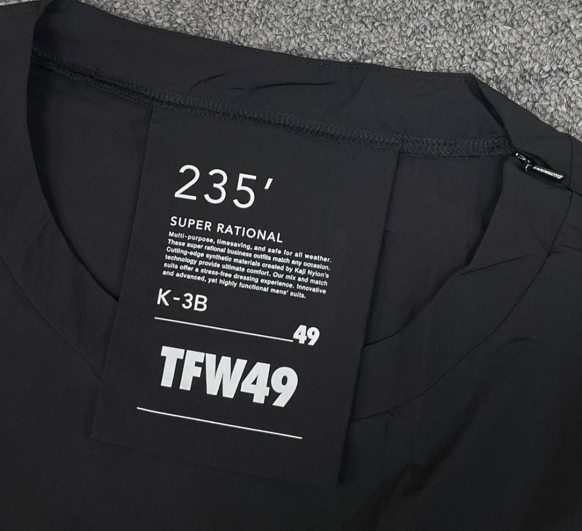 定価16500円 未使用品□ TFW49 K-3B 3QUARTERSLEEVE PISTE コラボ T 
