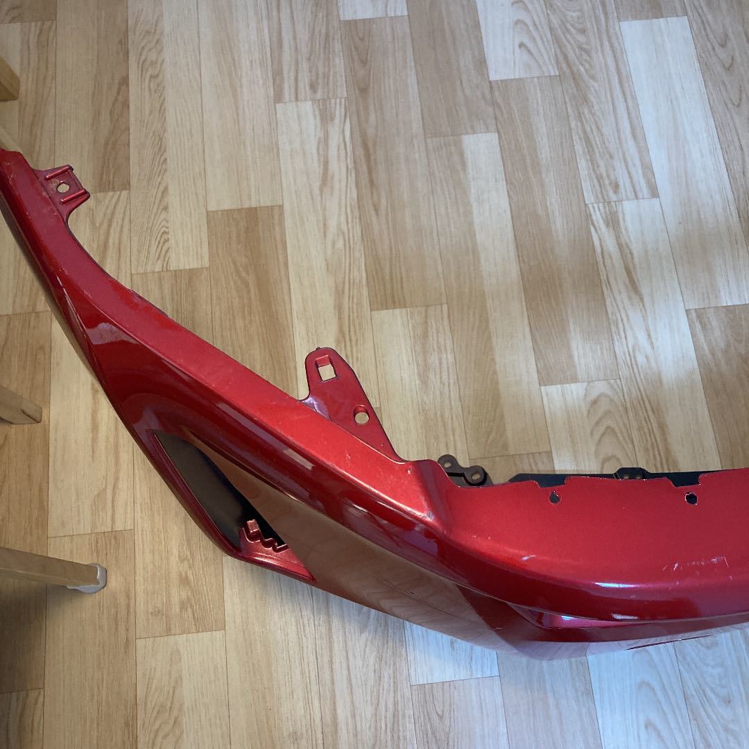 中古トヨタ プリウスα フロントバンパー ZVW 前期41 本体 レッド