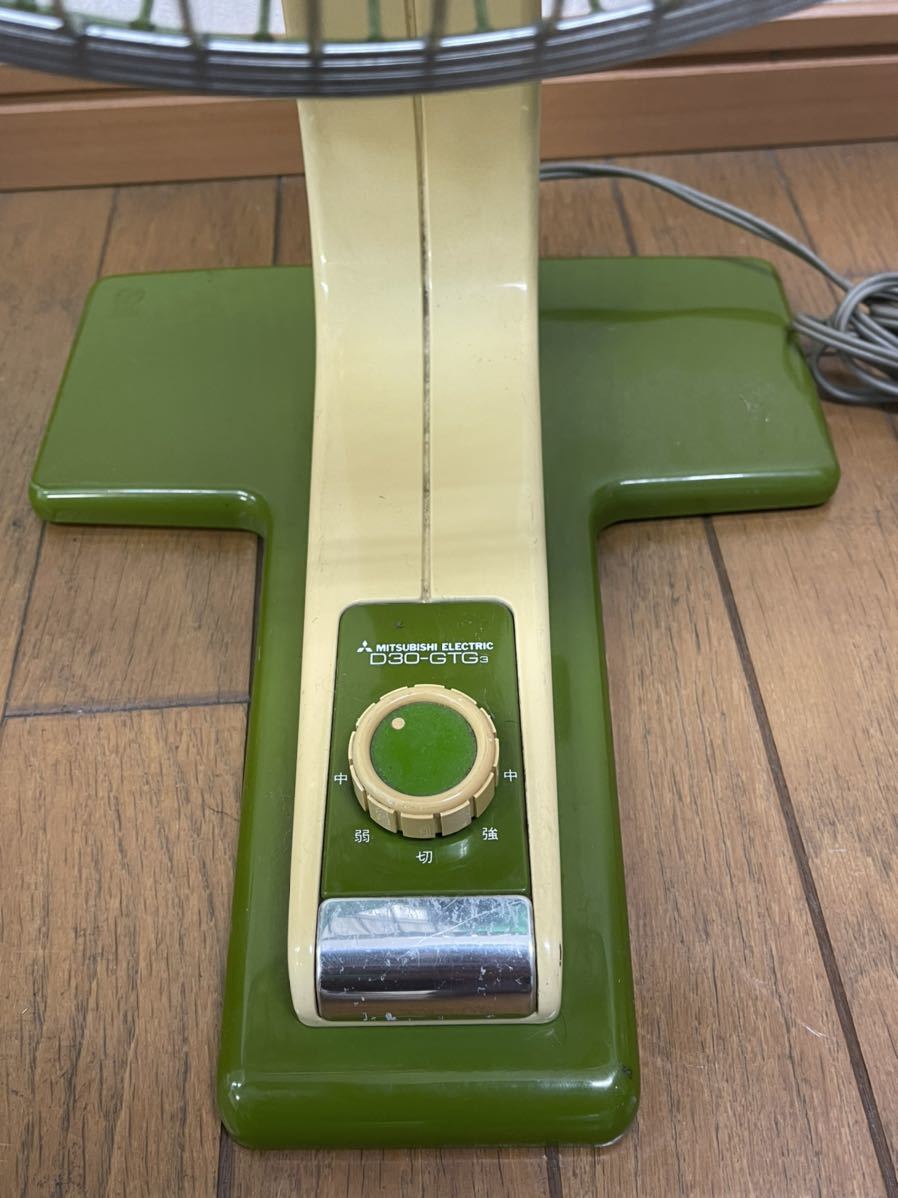 D30-GTG3 - Yahoo!オークション 扇風機 三菱扇風機オレオレ レトロ 
