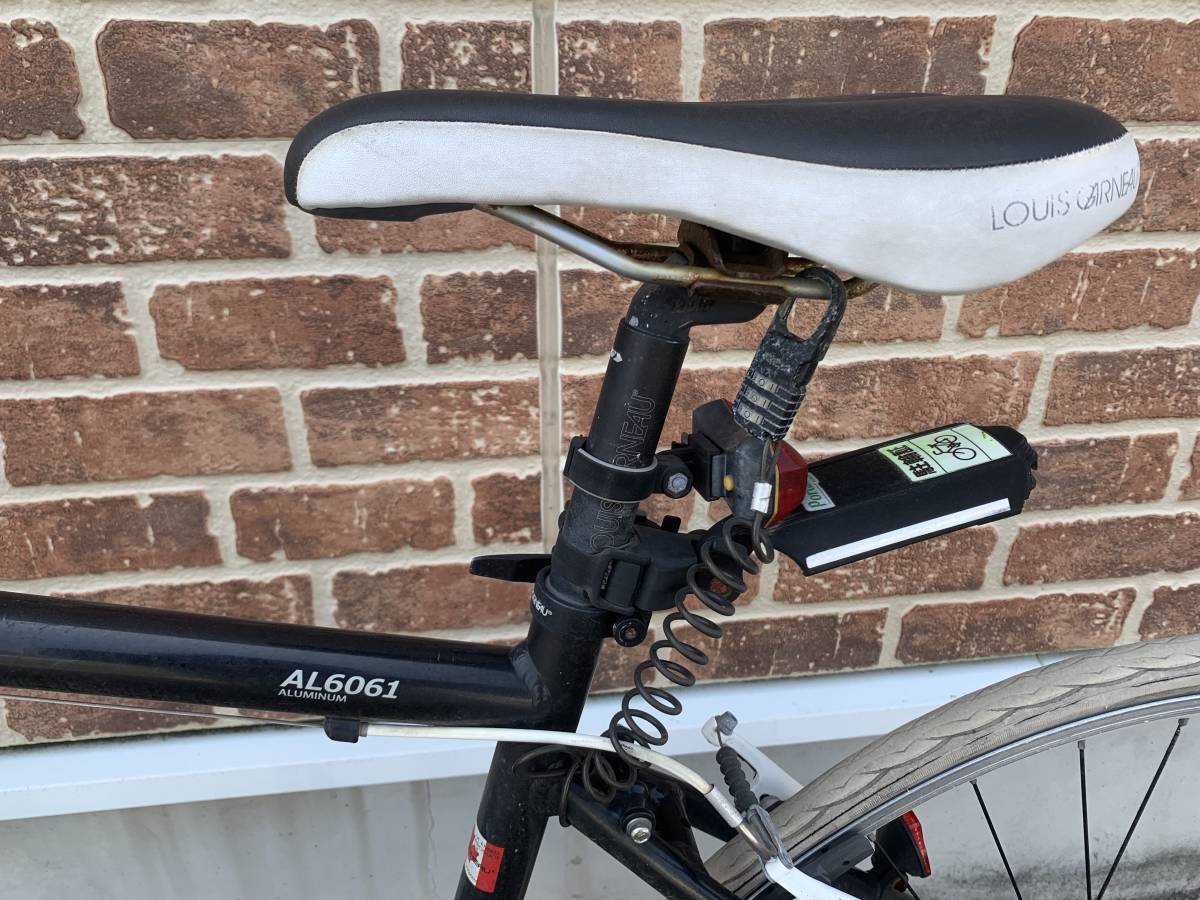 1円スタート LOUIS GARNEAU ルイガノ CHASSE AL6061 クロスバイク 中古 