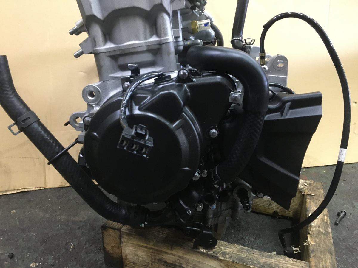 ZX-25R ZX250E 低走行2923km 実動エンジン 吹け上り良好 異音無し レストア