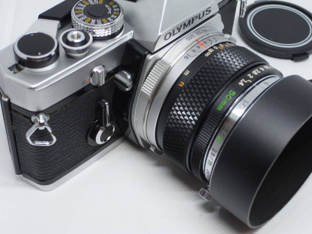 オリンパス OLYMPUS OM1 OM-SYSTEM G.ZUIKO AUTO-S 1:1.4 f=50mm 動作