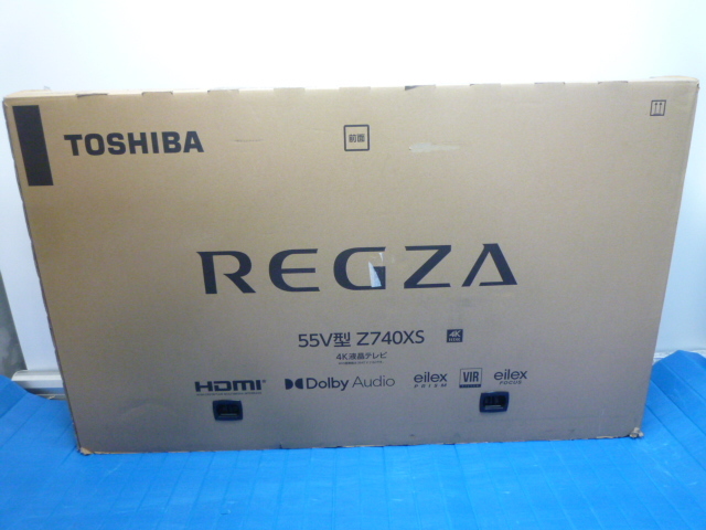 ジャンク　液晶割れ　東芝 TOSHIBA 55V型 液晶テレビ 55Z740XS REGZA レグザ 液晶テレビ REGZA TOSHIBA リモコン(液晶)｜売買されたオークション情報、Yahoo!オークション(旧ヤフオク!) の商品情報をアーカイブ公開 画面割れあり