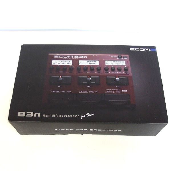 ZOOM/ズーム B3n Multi-Effects Processor ベース用 マルチ 