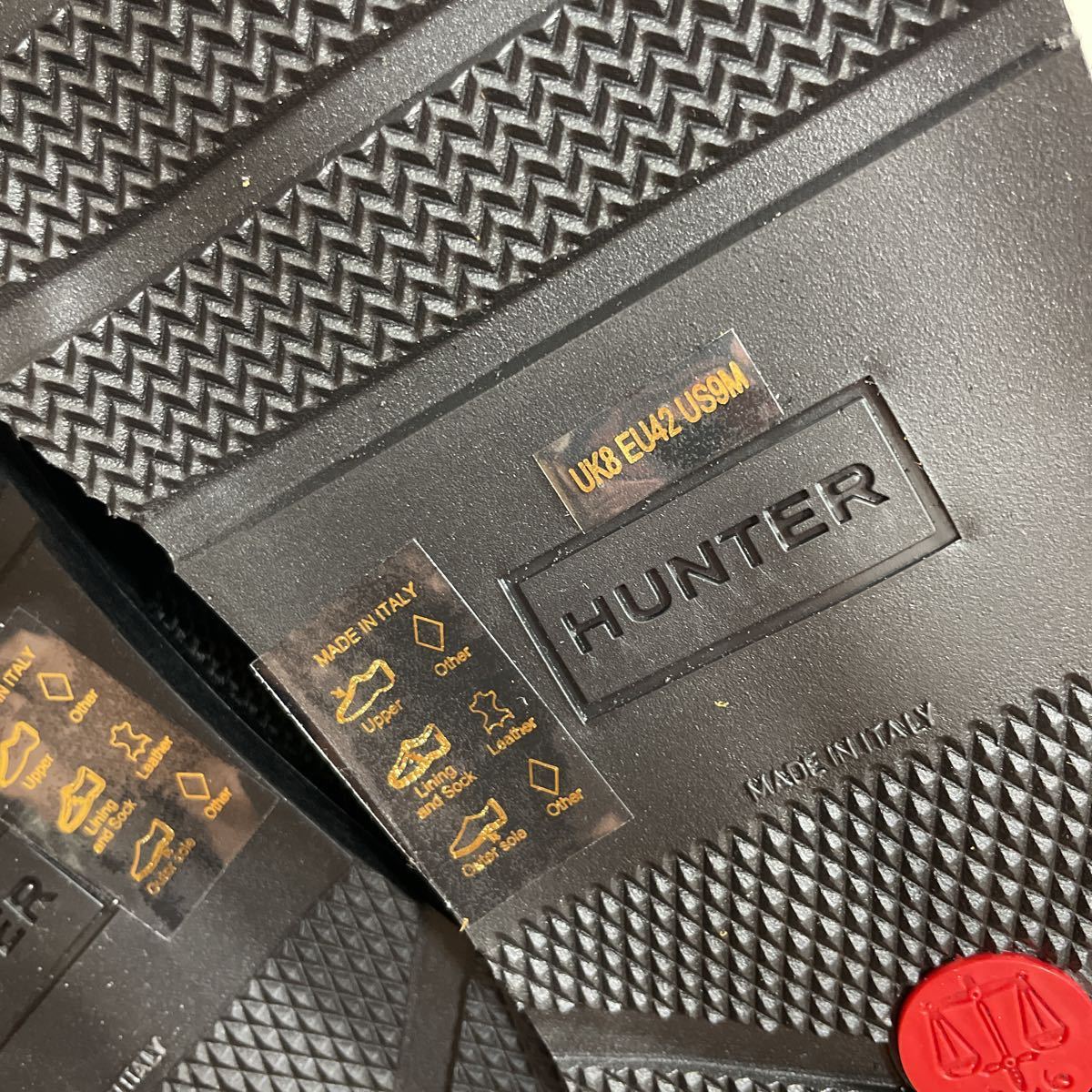 27cm 新品未使用 メンズ HUNTER ウェビングフットベッドサンダル HUNTER（ハンター） ウェビング サンダル コンフォートサンダル