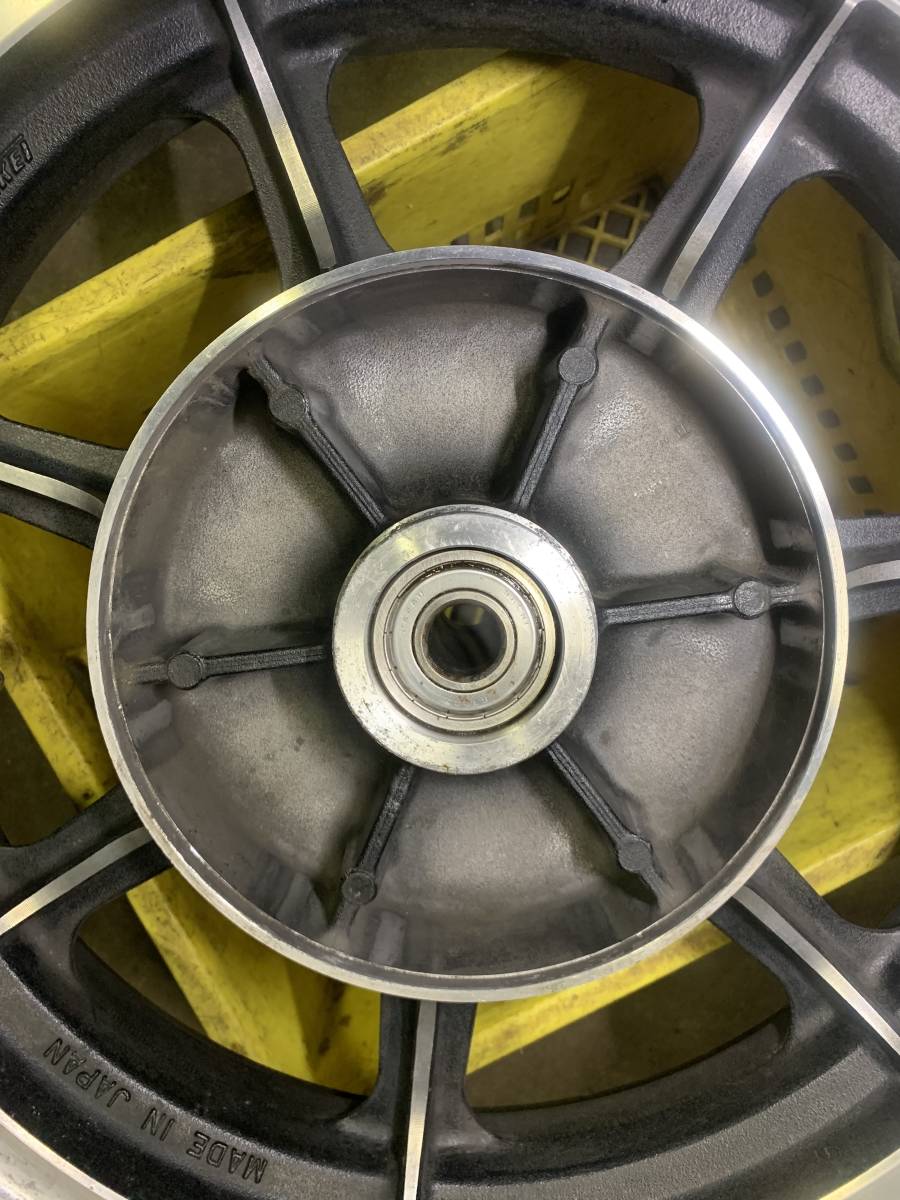 KZ1000LTD 前後ホイール　Z1 Z2 Z1R Z750FX KZ1000MK2 当時物 Z1R KZ1000LTD 19インチ 2026年 「kz1000mk2