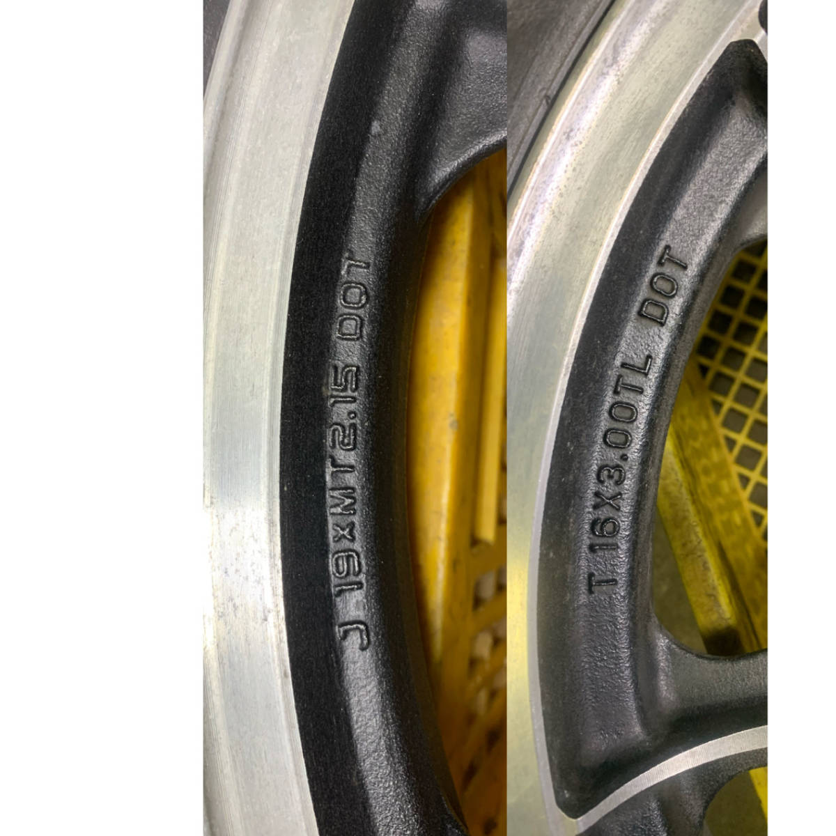 KZ1000LTD 前後ホイール　Z1 Z2 Z1R Z750FX KZ1000MK2 当時物 Z1R KZ1000LTD 19インチ 2026年 「kz1000mk2