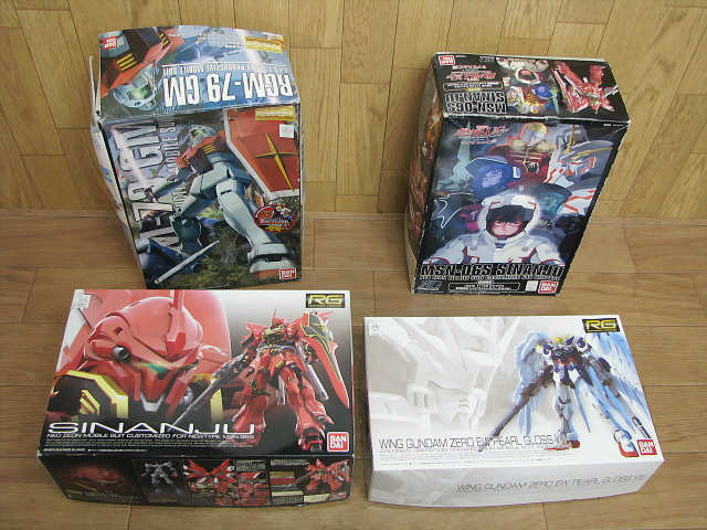 未組立 ラプラスの亡霊 Hguc 1 144 シナンジュ 劇場限定他 Mg 1 100 Rgm 79 ジム 作りかけ Rg ウイングガンダムゼロ など まとめて 機動戦士ガンダムuc ユニコーン 売買されたオークション情報 Yahooの商品情報をアーカイブ公開 オークファン Aucfan Com
