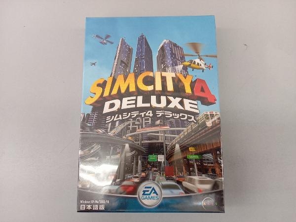 未開封 PCゲーム SIMCITY4 DELUXE シムシティ4 デラックス 日本語版