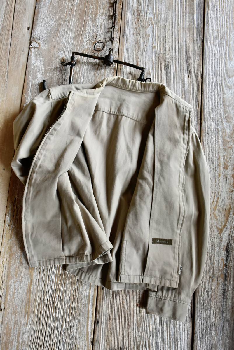 希少 日本製 レア アーカイブ Y’s for men ワイズフォーメン Yohji Yamamoto ヨウジヤマモト ブルゾン ドリズラー ジャケット カーキ